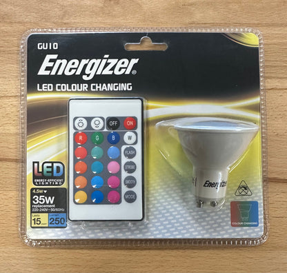 S14544 - ENERGIZER GU10 LED RGB+W - LED Spares
