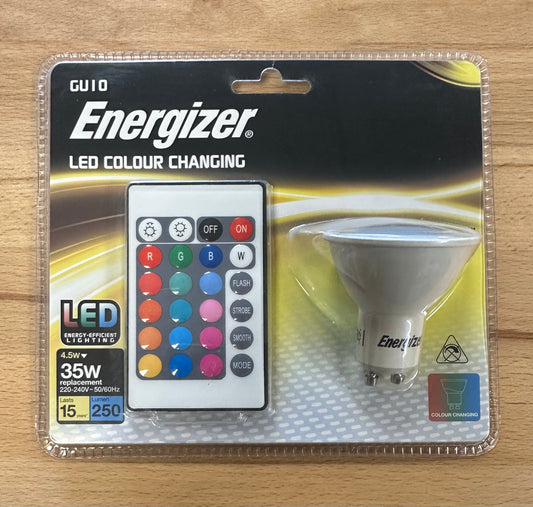 S14544 - ENERGIZER GU10 LED RGB+W - LED Spares