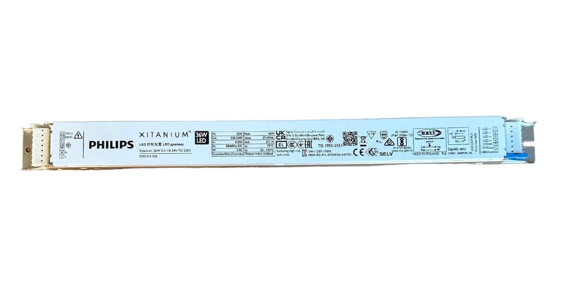 Philips 929001503606 Xitanium 36W 0.3-1A 54V TD 230V - LED Retro
