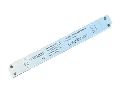 ECOPAC ELED-30P-12T-SL 30W 12V Slimline Triac/Phase-Cut Dimmable LED Driver - LED Retro