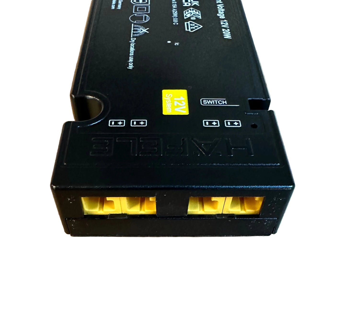 Hafele LED Driver 20W 12 V, without Mains Lead, Rated IP 20, Loox5 Eco - LED Retro