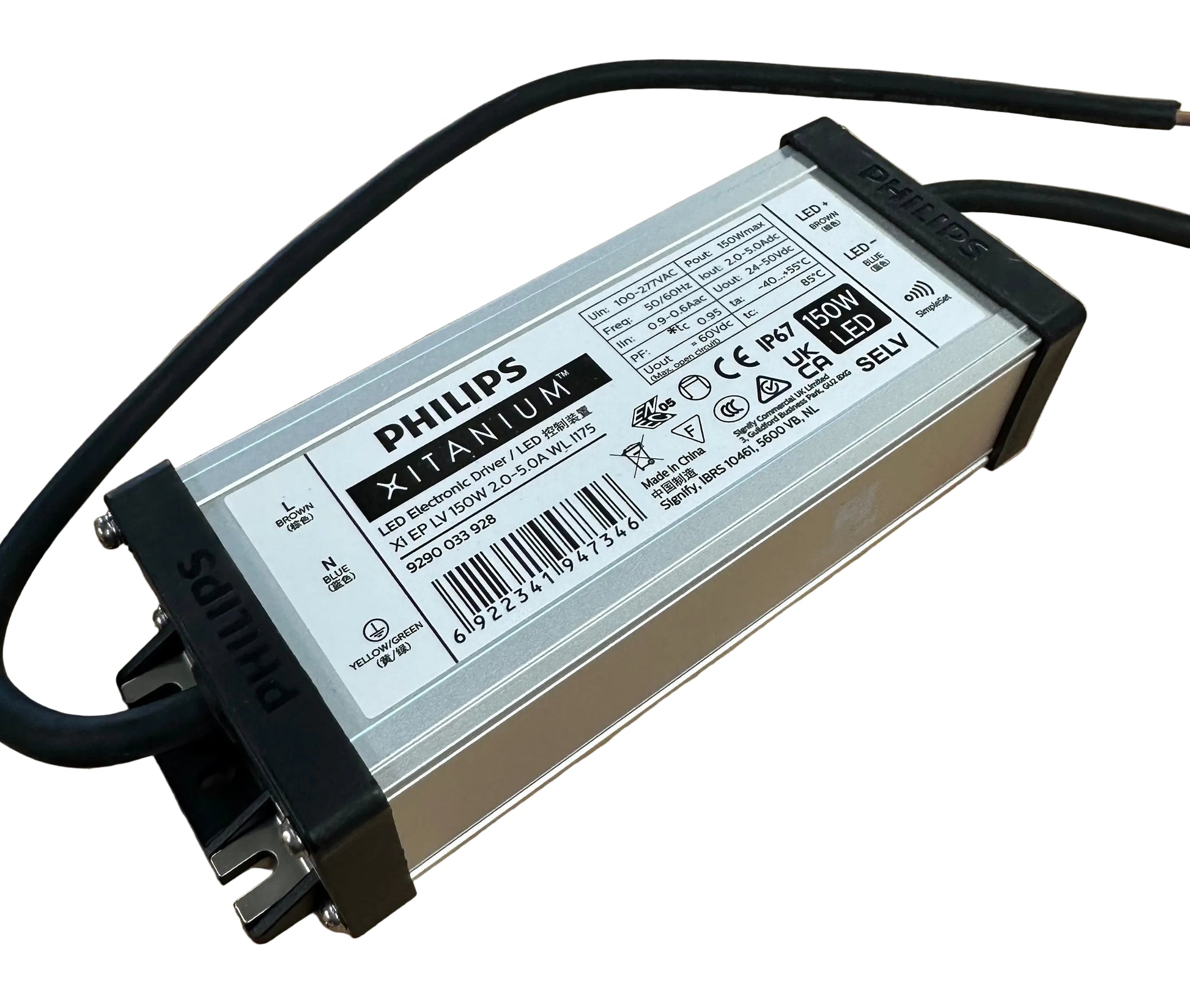 Philips 929003392880 Xi EP LV 150W 2.0-5.0A WL I175 - LED Retro