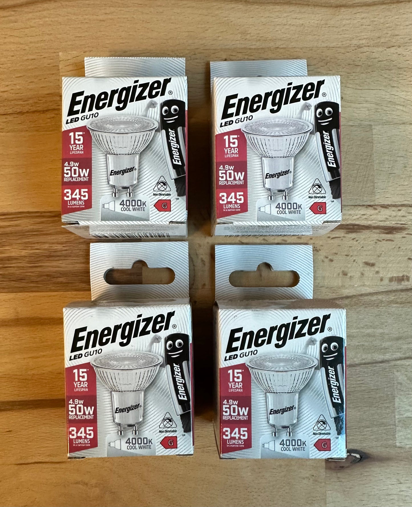 S9409 Energizer 5W LED GU10 350LM Cool White - LED Retro