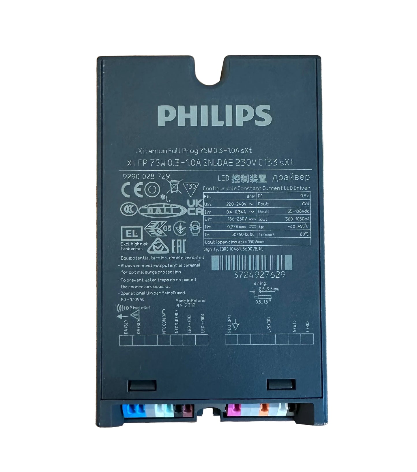 Philips 929002872906 Xi FP 75W 0.3-1.0A SNLDAE 230V C133 sXt - LED Retro