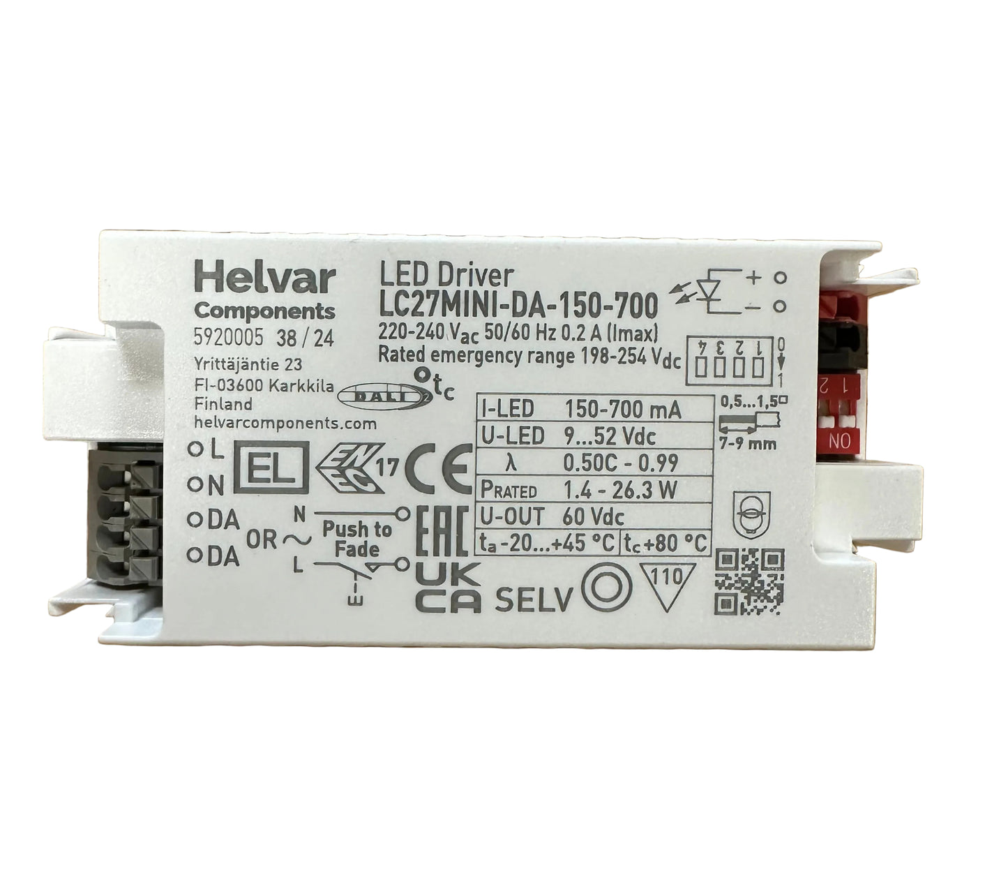 Helvar LC27MINI-DA-150-700 - 5945005 - LED Retro