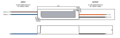 GLP GPV-60-24 60W 24V/2.5A IP67 LED Power Supply - LED Retro