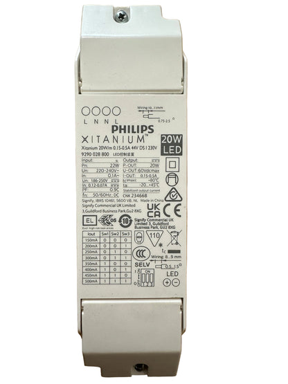 Philips 929002880006 Xitanium 20W/m 0.15-0.5A 44V DS I 230V - LED Retro
