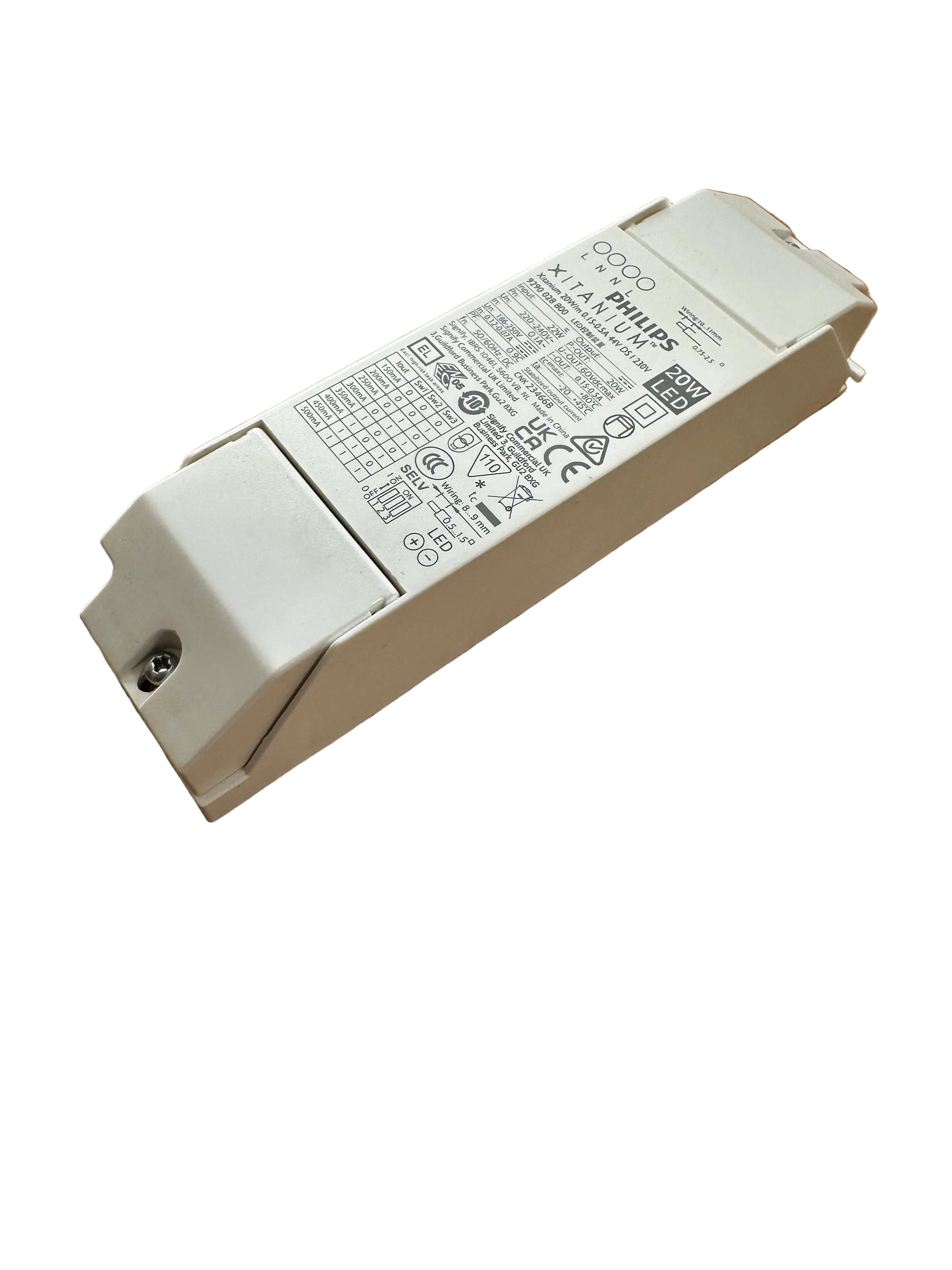 Philips 929002880006 Xitanium 20W/m 0.15-0.5A 44V DS I 230V - LED Retr