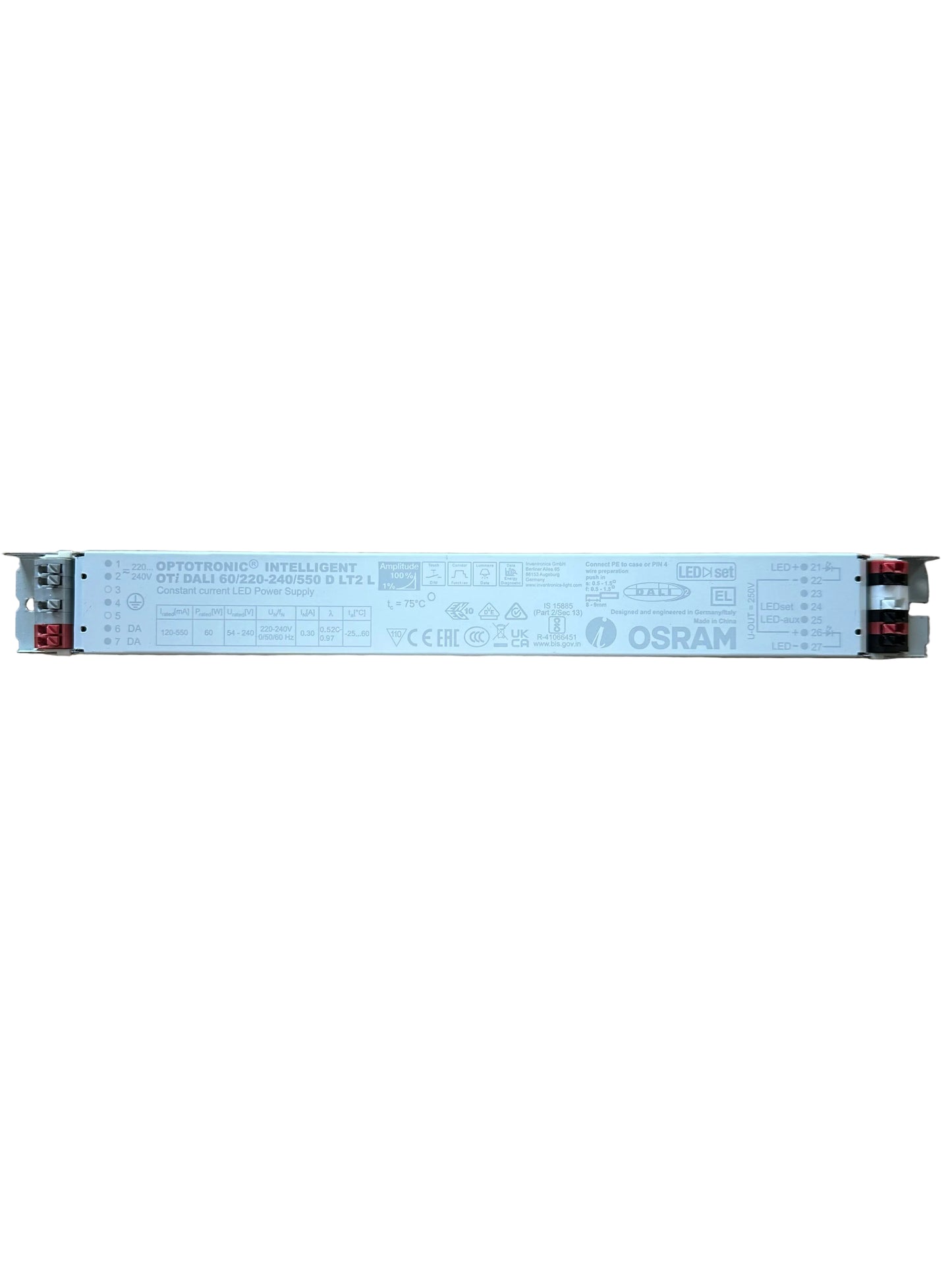 Osram OTi DALI 60/220-240/550 D LT2 L - LED Retro