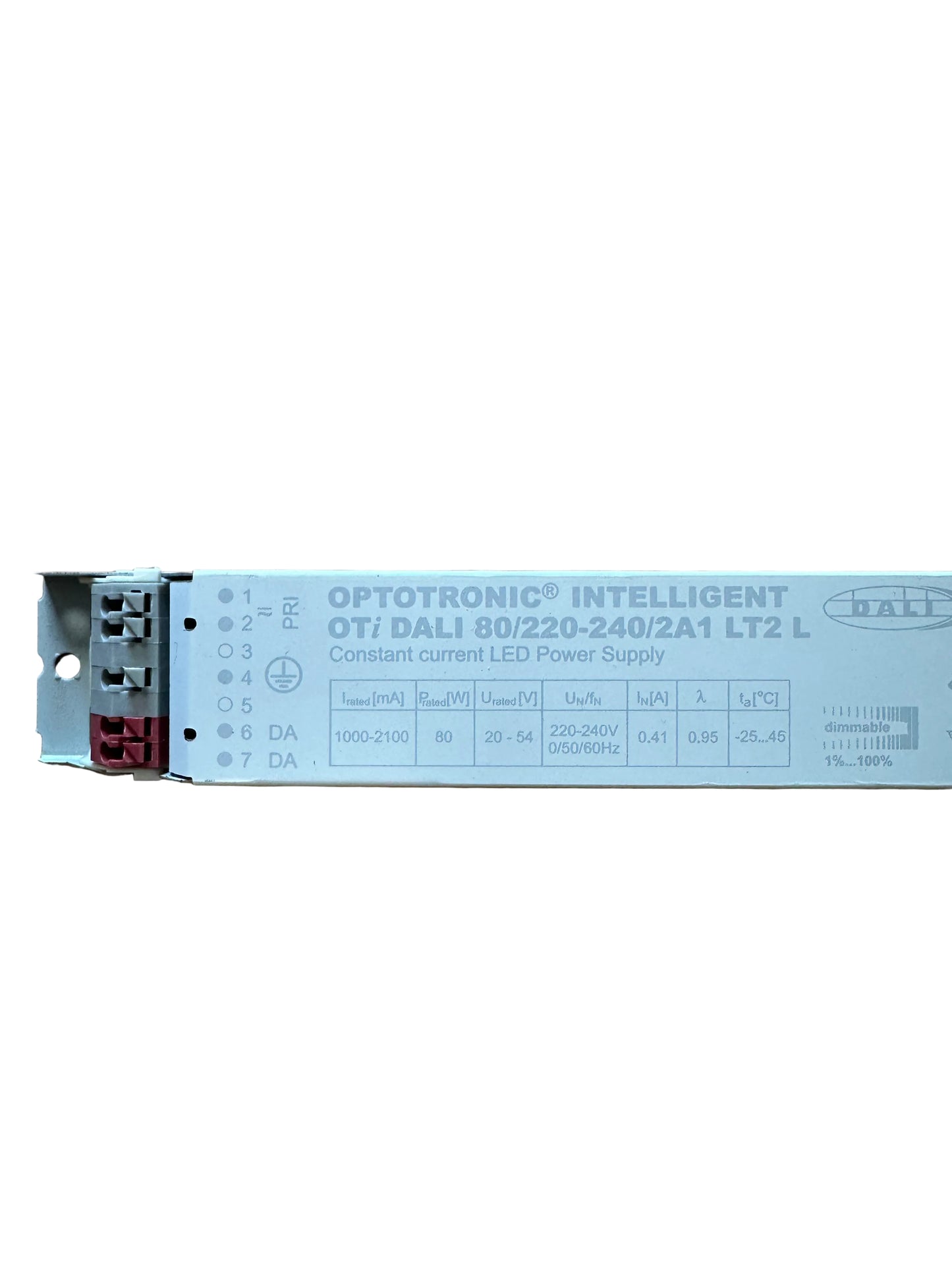 Osram Ledvance OTi DALi 80/220-240/2A1LT2 L Linear DALI LED Driver