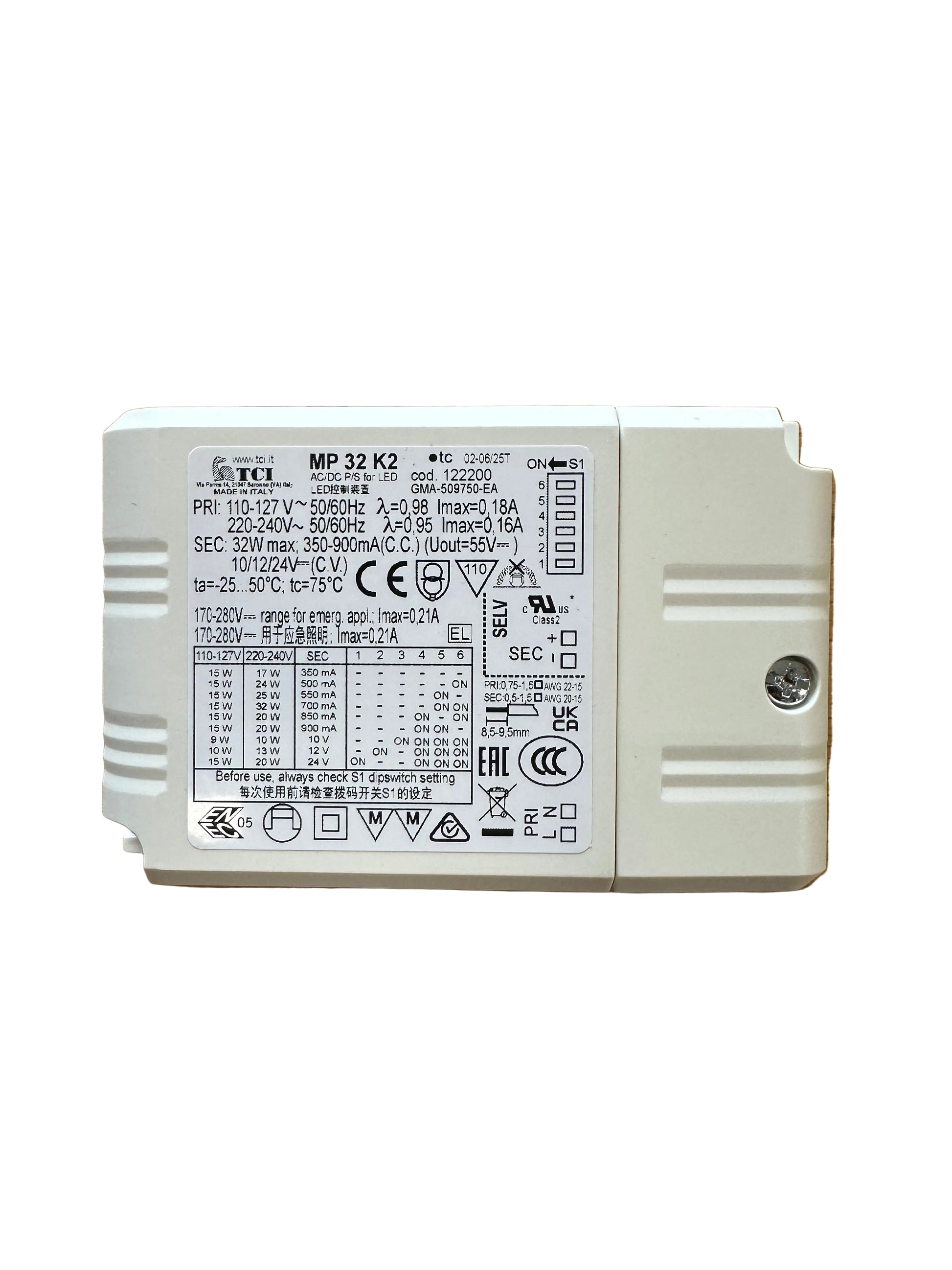 TCI 122200 MP 32 K2 LED Driver - LED Retro