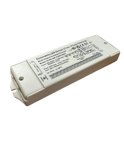 Ecopac ELED-40P-C300/1400T Triac Dimmable Selectable Current LED Driver - LED Retro
