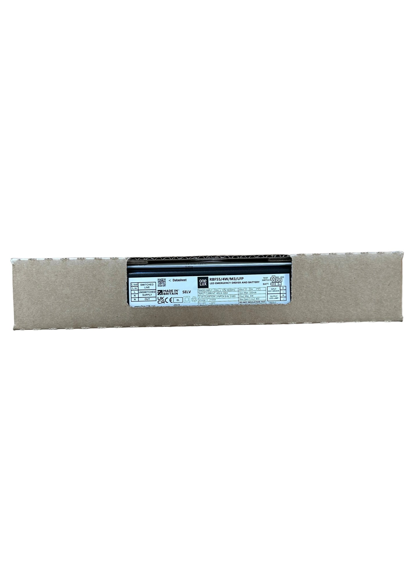 One-Lux RBF55/4W/M3/LFP Omni-LED FLEXI 9-55V 6.4V 3.6Ah LiFePO4 4W - LED Retro