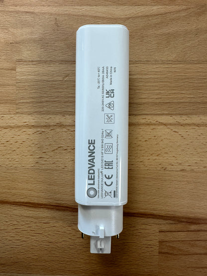 4058075821958 = DULUX LED D/E13 HF & AC MAINS VALUE 6W 840 G24Q-1 660lm - LED Retro