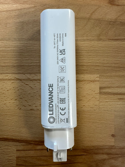 4058075821996 = DULUX LED D/E18 HF & AC MAINS VALUE 7W 840 G24Q-2 770lm  - LED Retro