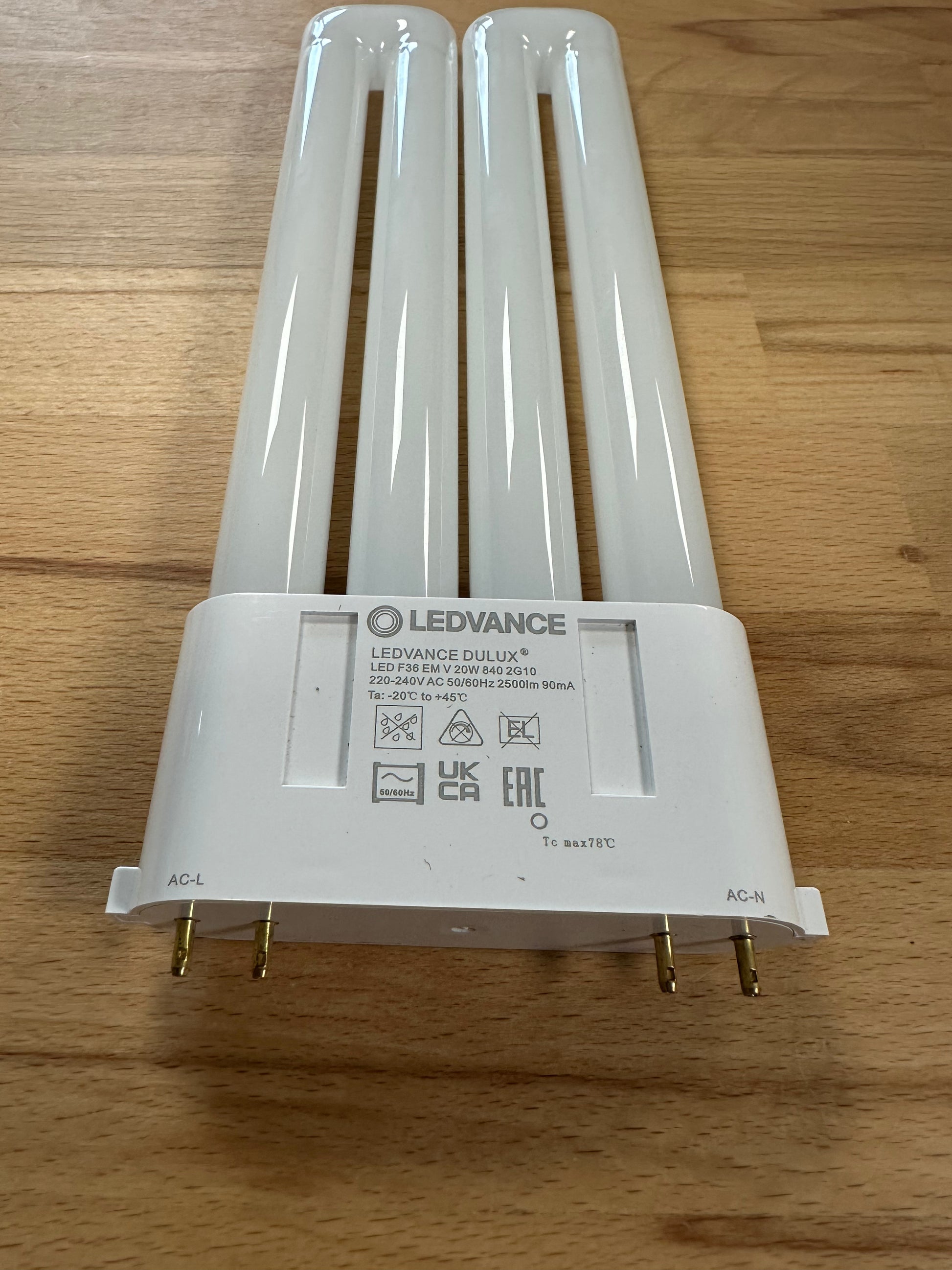4058075822511 = DULUX LED F36 EM & AC MAINS VALUE 20W 840 2G10 - 2500lm - LED Retro
