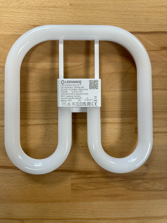 4058075822573 = DULUX LED SQ28 EM & AC MAINS VALUE 13W 830 GR8 - 1350lm - LED Retro