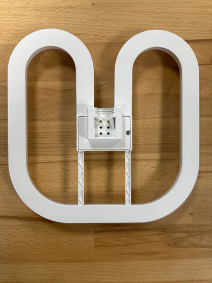 4058075822573 = DULUX LED SQ28 EM & AC MAINS VALUE 13W 830 GR8 - 1350lm - LED Retro