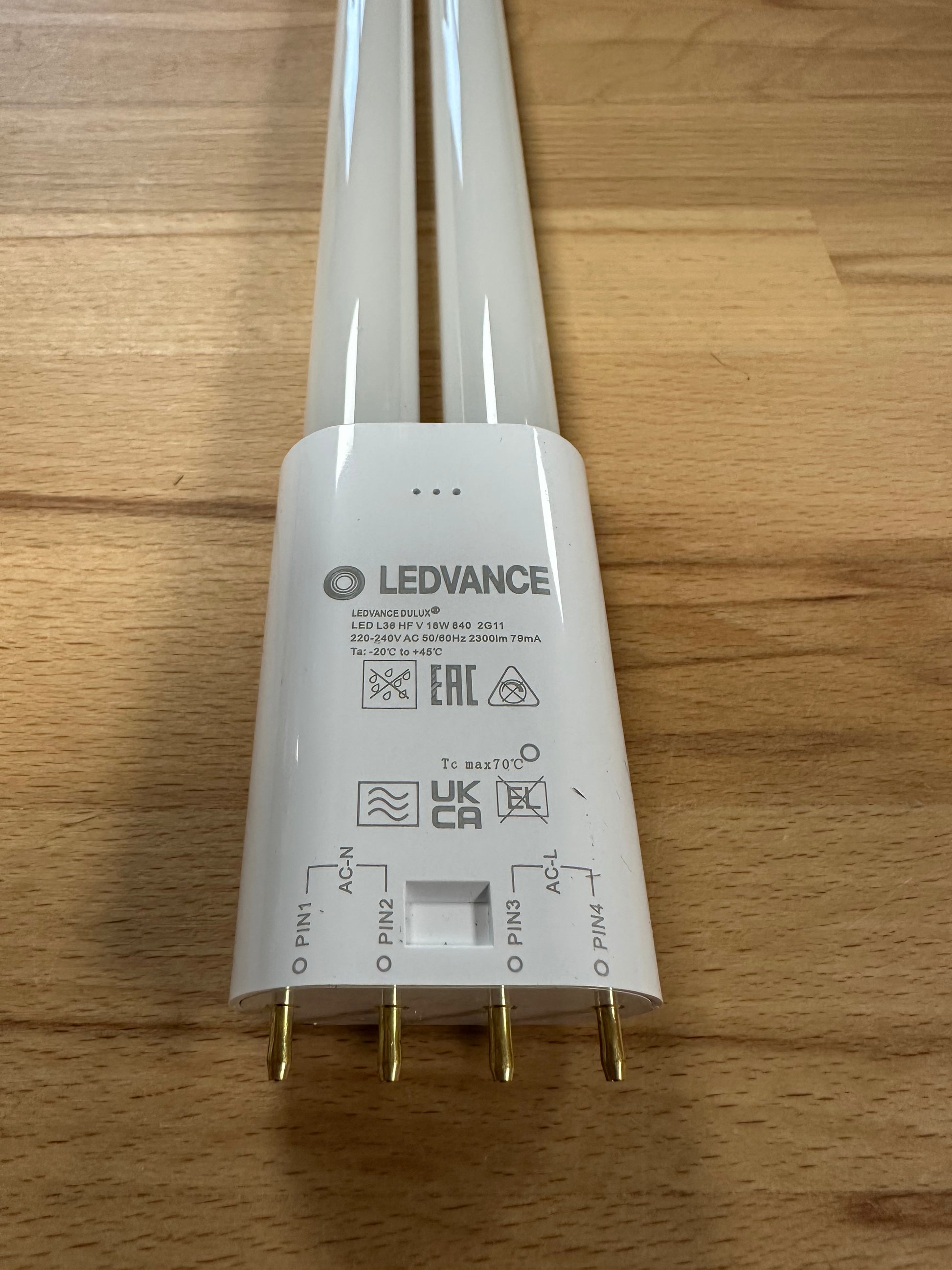 4058075822153 = DULUX LED L36 HF & AC MAINS VALUE 18W 840 2G11 - 2300lm - LED Retro