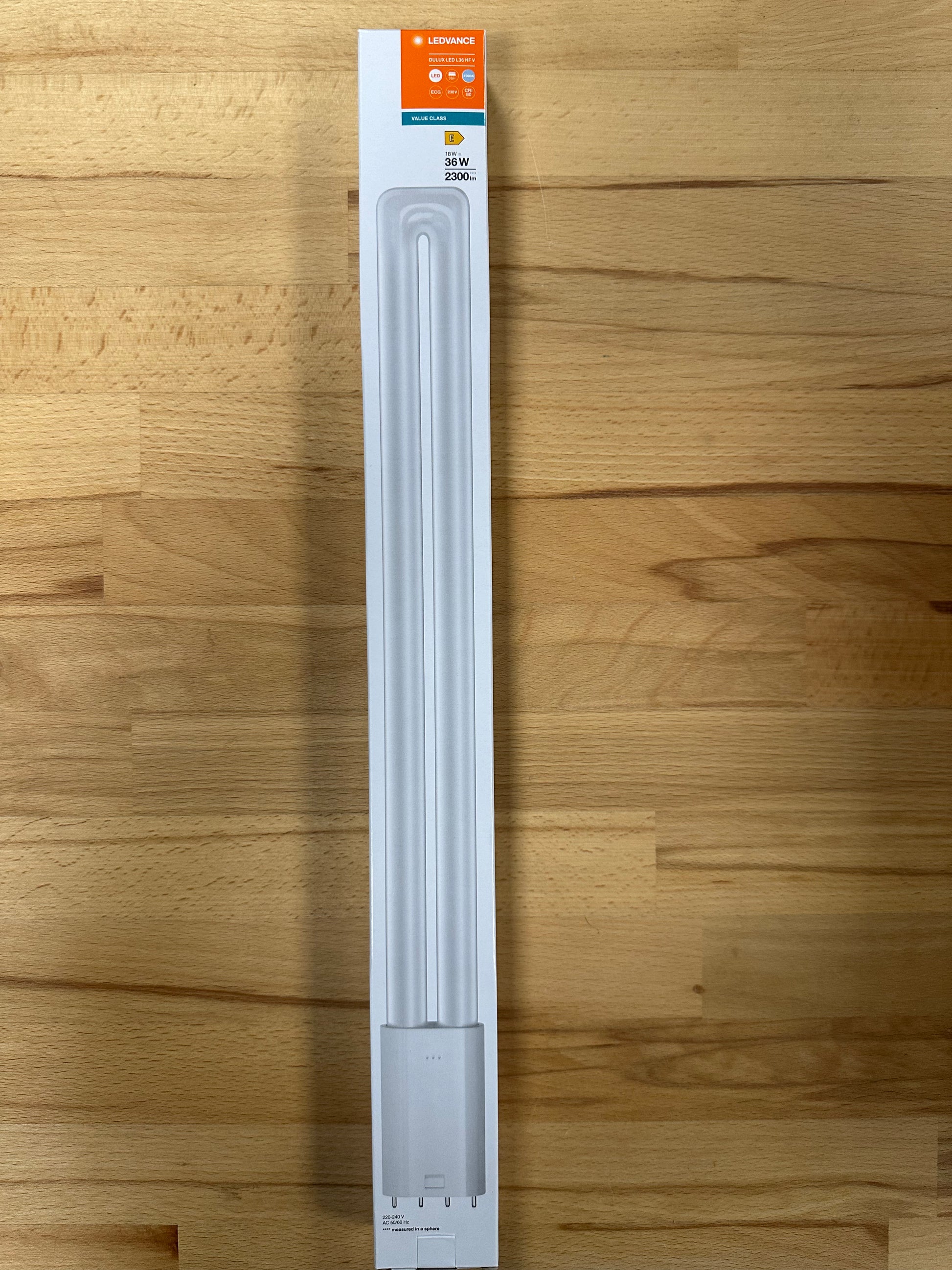 4058075822153 = DULUX LED L36 HF & AC MAINS VALUE 18W 840 2G11 - 2300lm - LED Retro