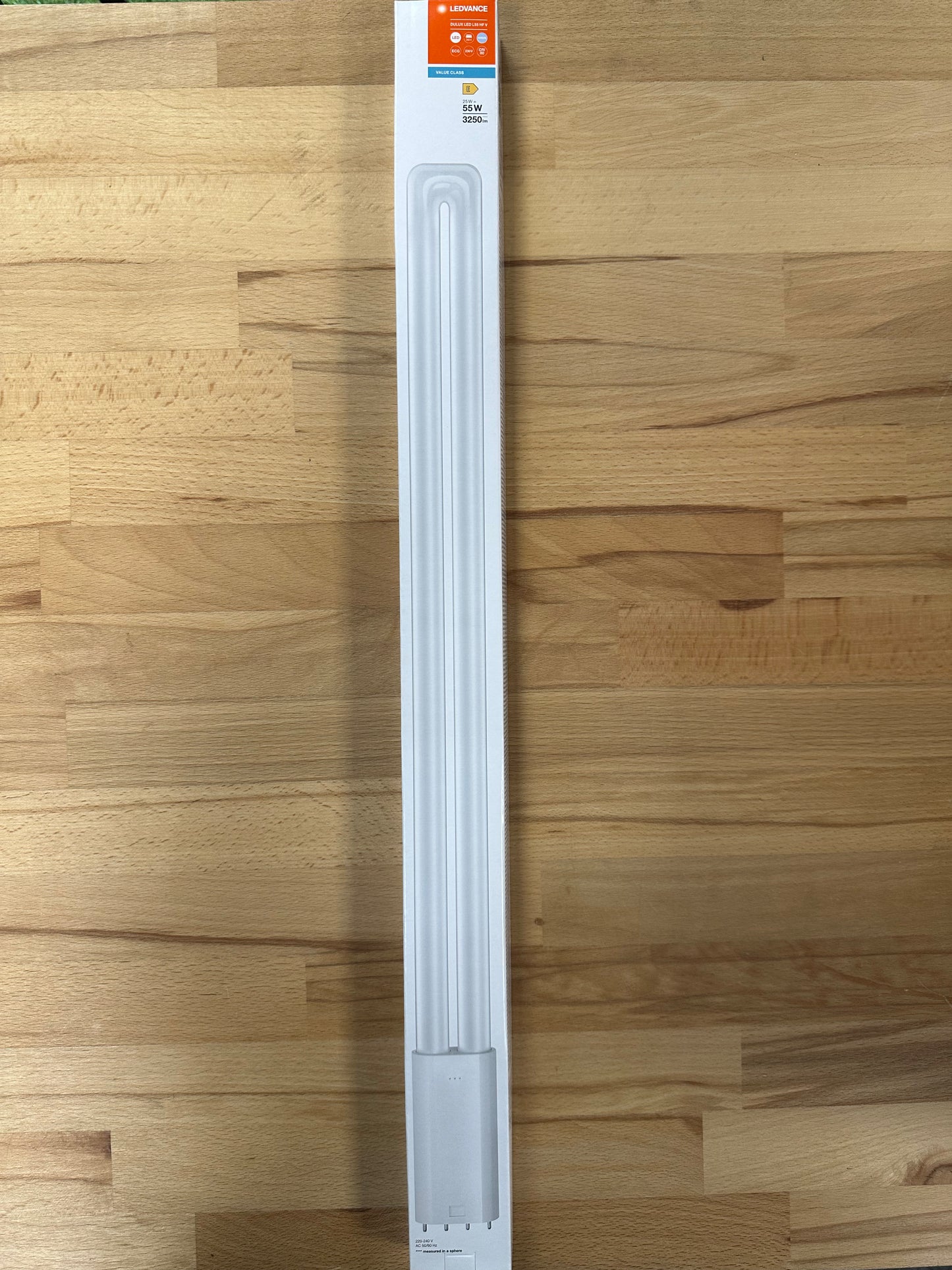 4058075822191 = DULUX LED L55 HF & AC MAINS VALUE 25W 840 2G11 - 3250lm - LED Retro