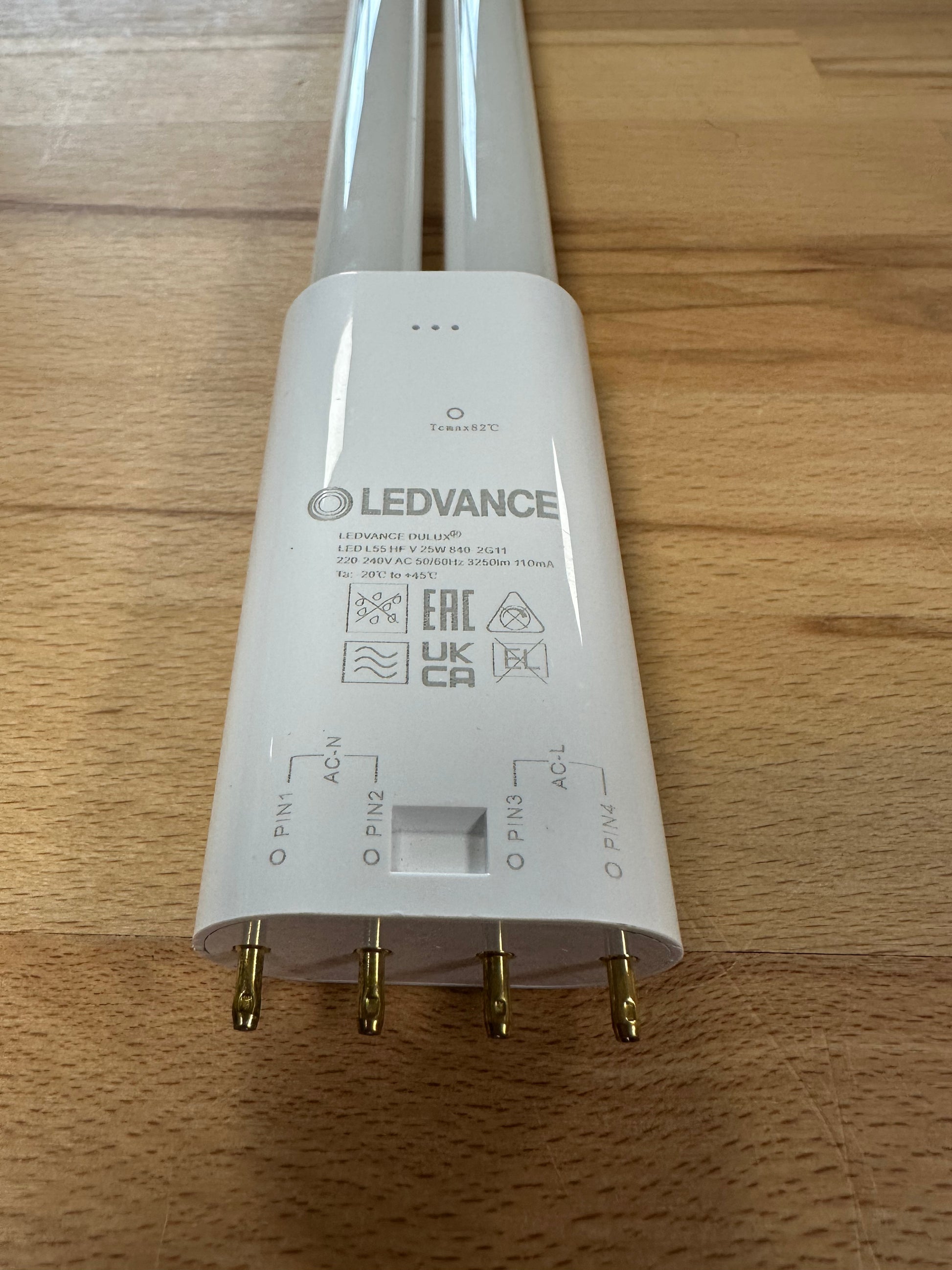 4058075822191 = DULUX LED L55 HF & AC MAINS VALUE 25W 840 2G11 - 3250lm - LED Retro