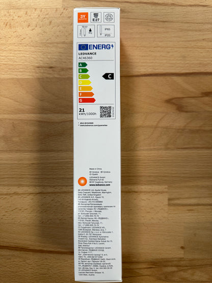 4099854071973 - NAV 50 LED FILAMENT VALUE 3600lm 21W 727 E27 (Warm White) - LED Retro