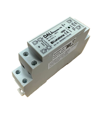 Lunatone DALI Repeater PS, DIN Rail - 86458401-PS-HS - LED retro