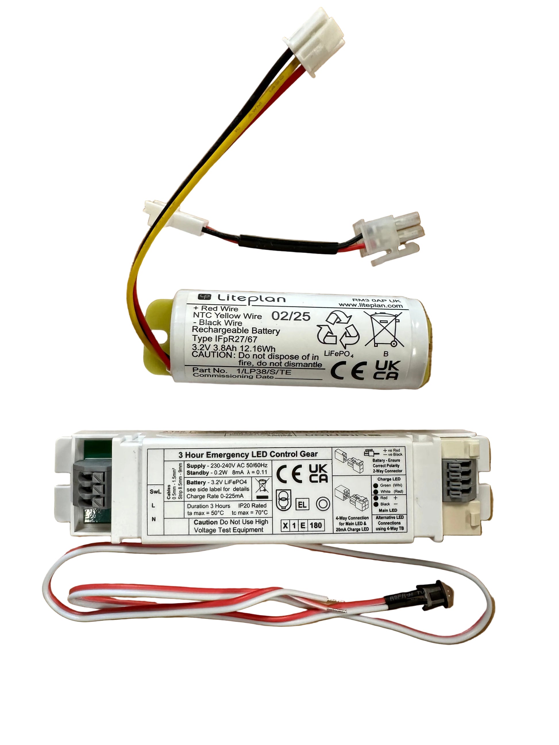 Liteplan BMM/1/K Maintained/Non-Maintained Kit 350mA - LED Retro