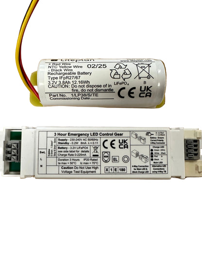 Liteplan BMM/1/K Maintained/Non-Maintained Kit 350mA - LED Retro