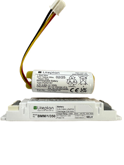 Liteplan BMM/1/K Maintained/Non-Maintained Kit 350mA - LED Retro