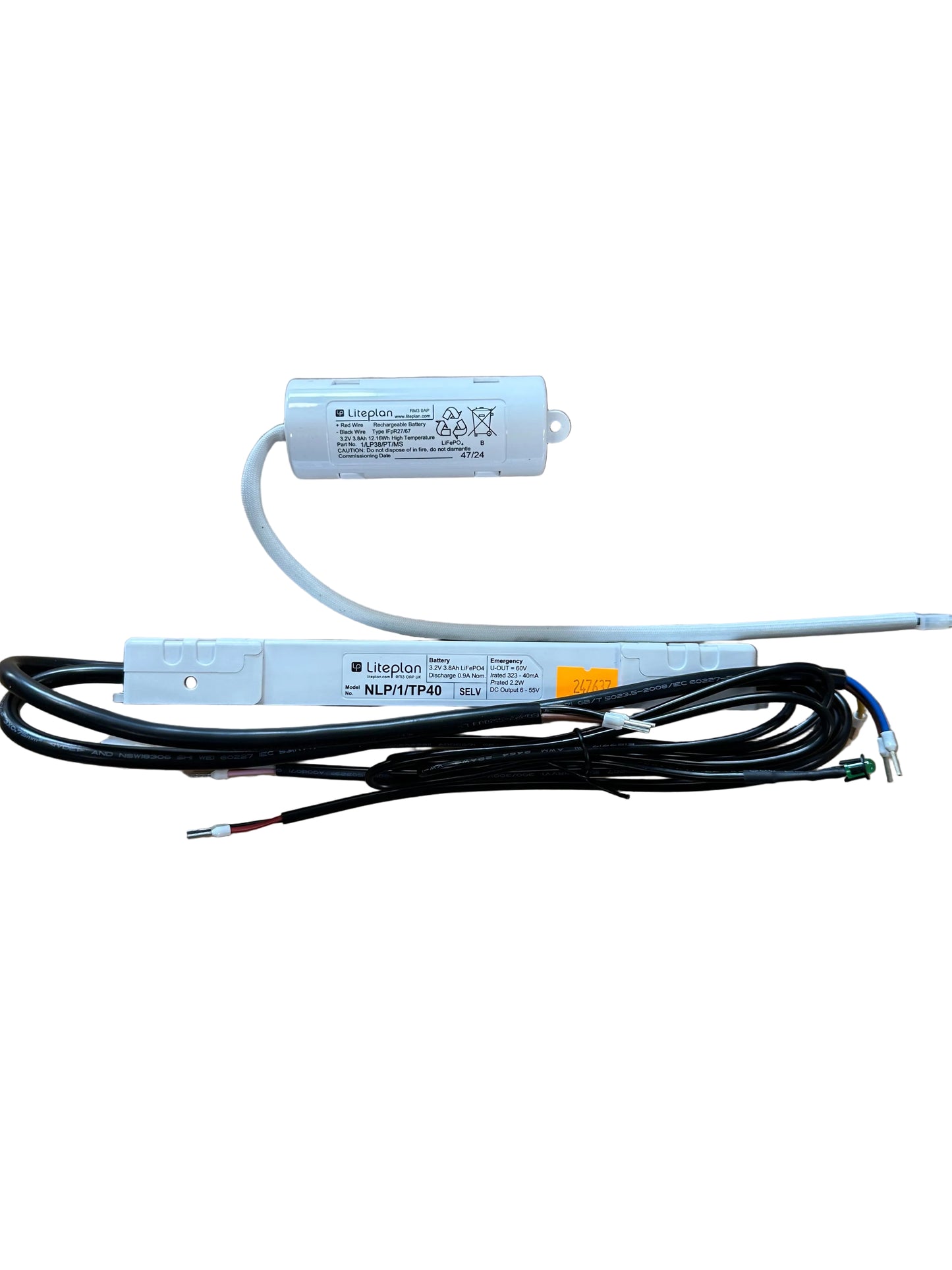 Liteplan NLP1/TP40 LED Remote Emergency Kit - LED Retro