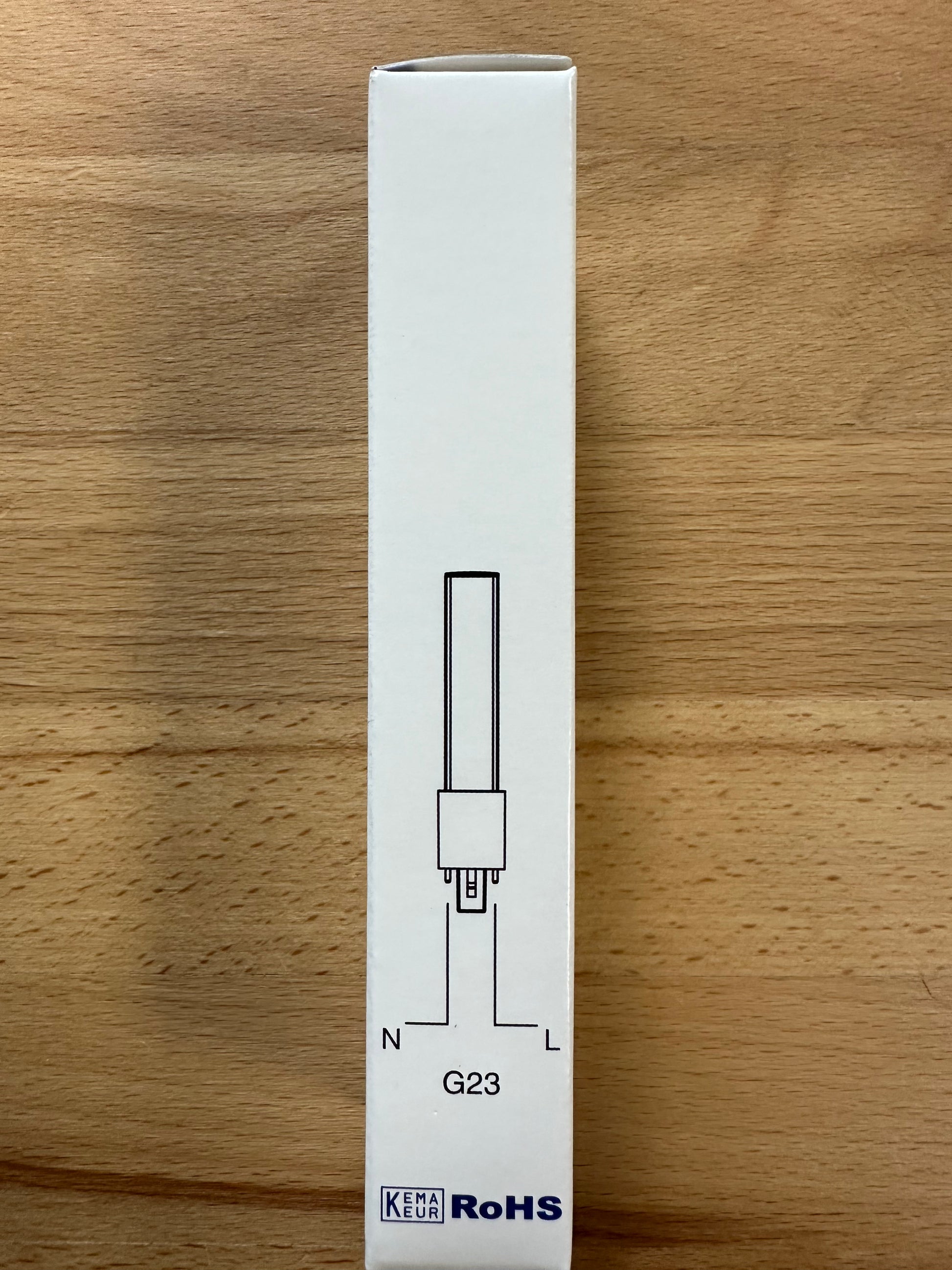 248455 = Noxion Lucent PL-S LED 2.8W = 5W G23 2Pin 827 Extra Warm White 368lm - LED Retro