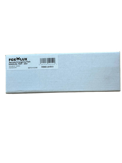 FoxLux FXR03-1.8-55-3 Micro Remote Pack Manual Test 10-50V 1.8W - LED Retro
