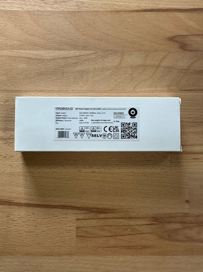 POS Power FTPC30V12-C2 30W 12V.2.5A Low Profile IP20 LED Power Supply - LED Retro