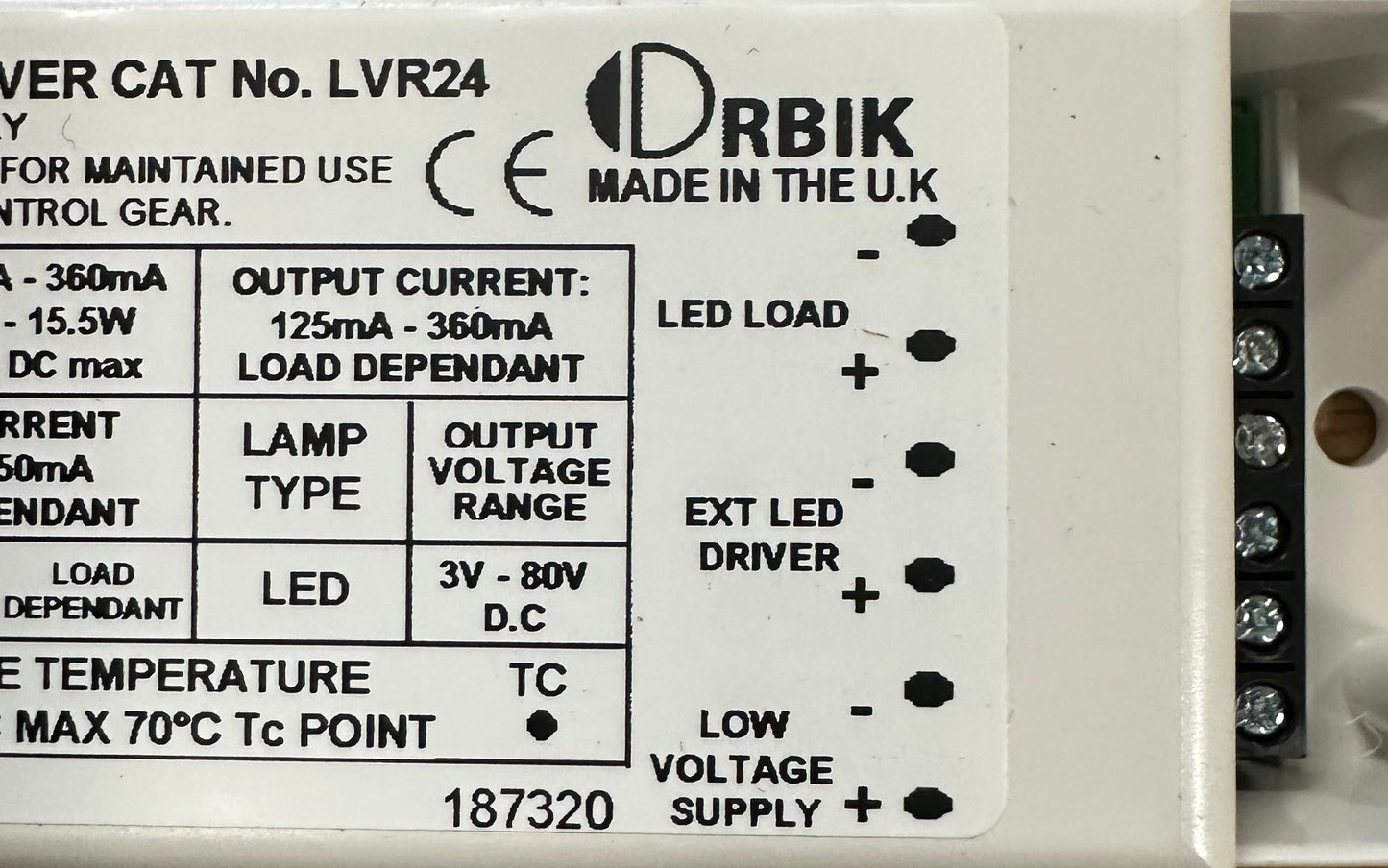 Orbik LVR24 - LED Retro