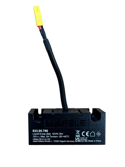 HAFELE Distributor 12, 6-Way, without Switching Function 12V - 833.95.786 - LED Retro