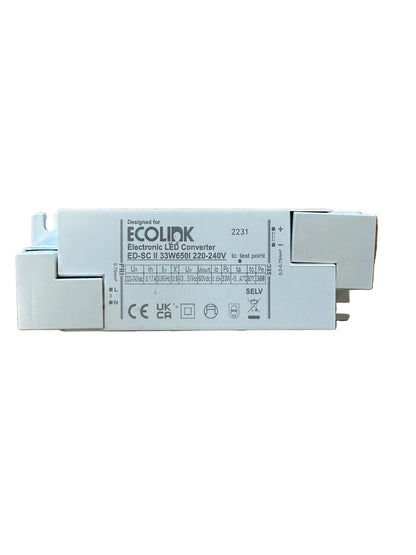 ECOLINK ED-SC II 33W650I 33W 43-51V 650mA LED Driver - LED Retro