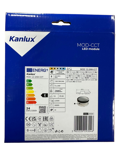 16-28-38W 2D Retrofit LED Quick Fix MOD Light Source 12-18-24W CCT - Kanlux 29304 - LED Retro