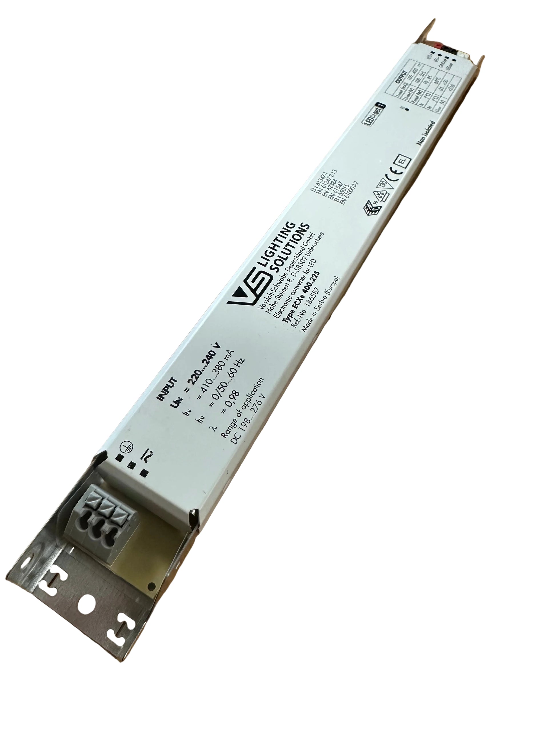 Vossloh Schwabe ECXe400.255 - 186587 - 10-40W 100-400mA Linear LED Driver - LED Retro