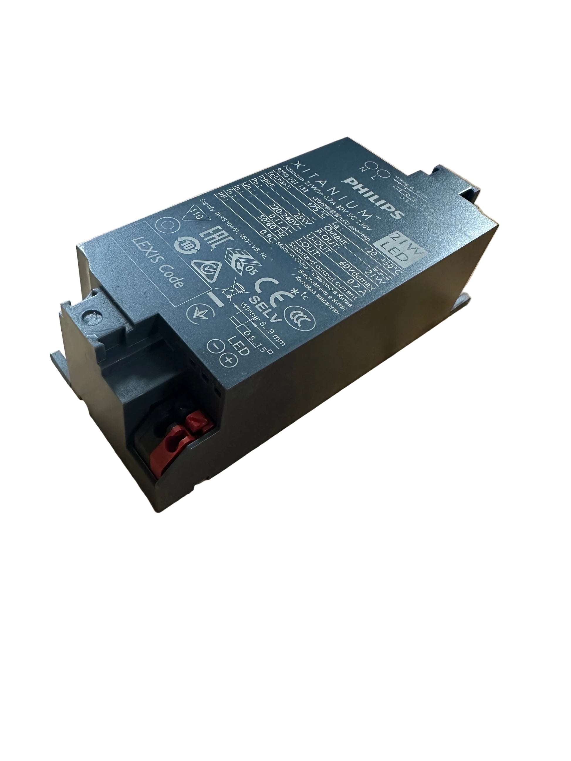Philips 929002113306 Xitanium 21W/m 0.7A 30V SC 230V - 21W 700mA 20-30V LED Driver - LED Retro