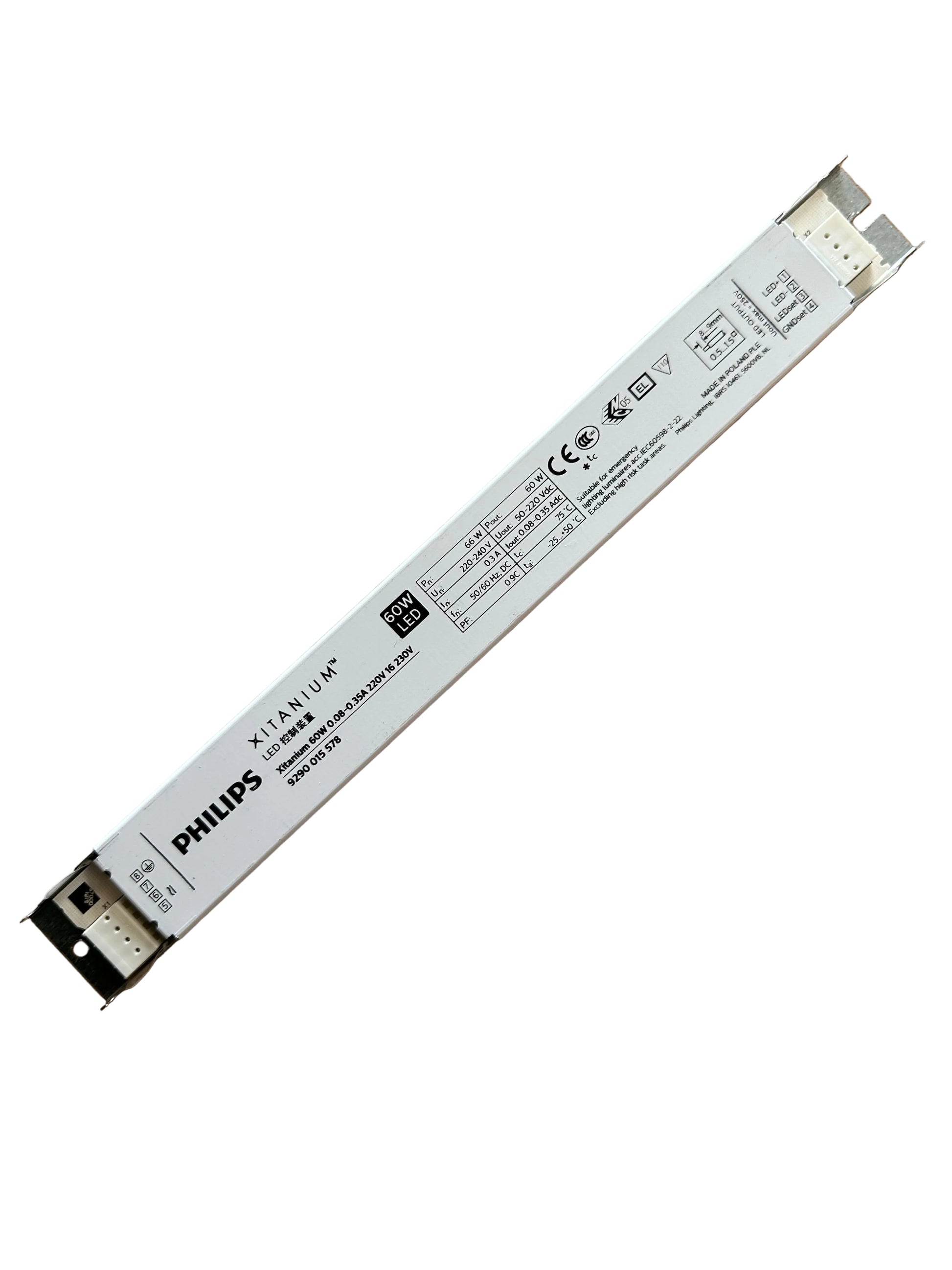 Philips 929001557806 Xitanium 60W 0.08-0.35A 220V 16 230V - LED Retro