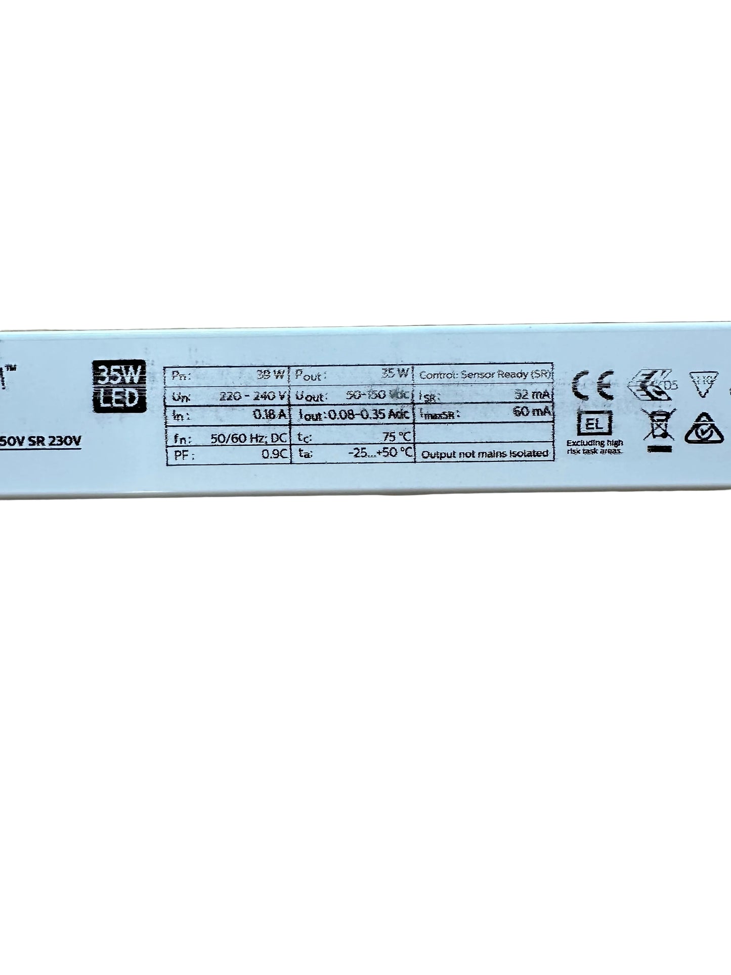 Philips 9290015404 Xitanium 35W 0.08-0.35A 150V SR 230V - LED Retro