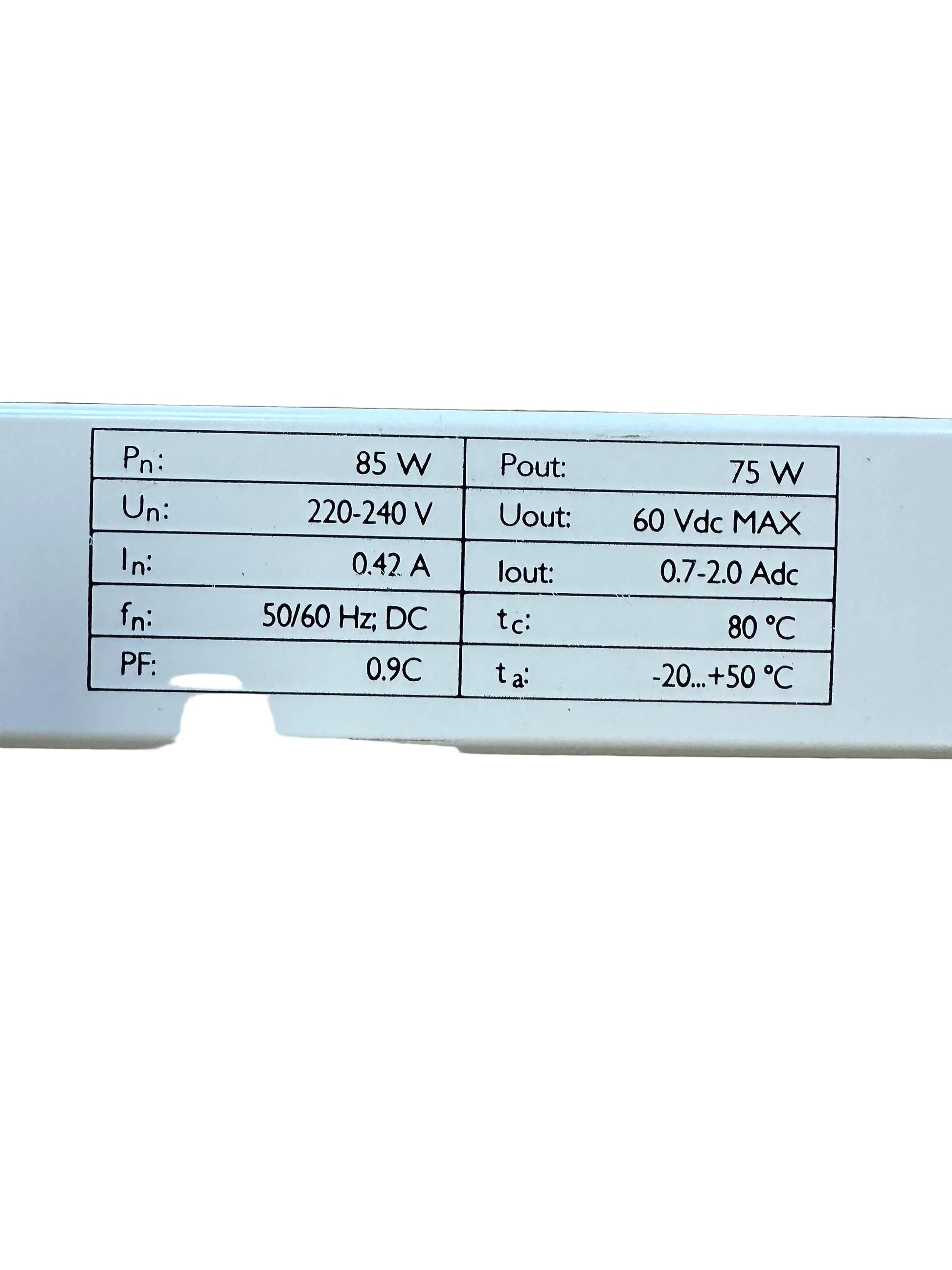 Philips 9290008634 Xitanium 75W 0.7-2A 54V 230V - LED Retro