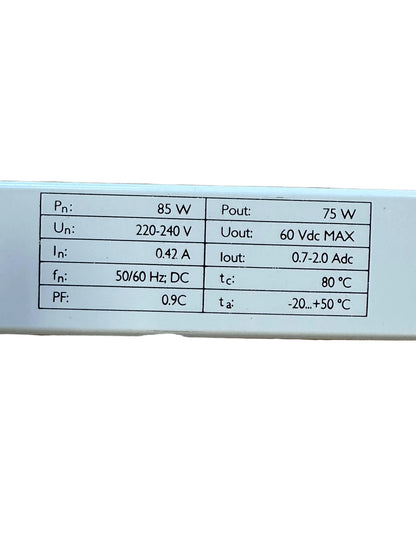 Philips 9290008634 Xitanium 75W 0.7-2A 54V 230V - LED Retro