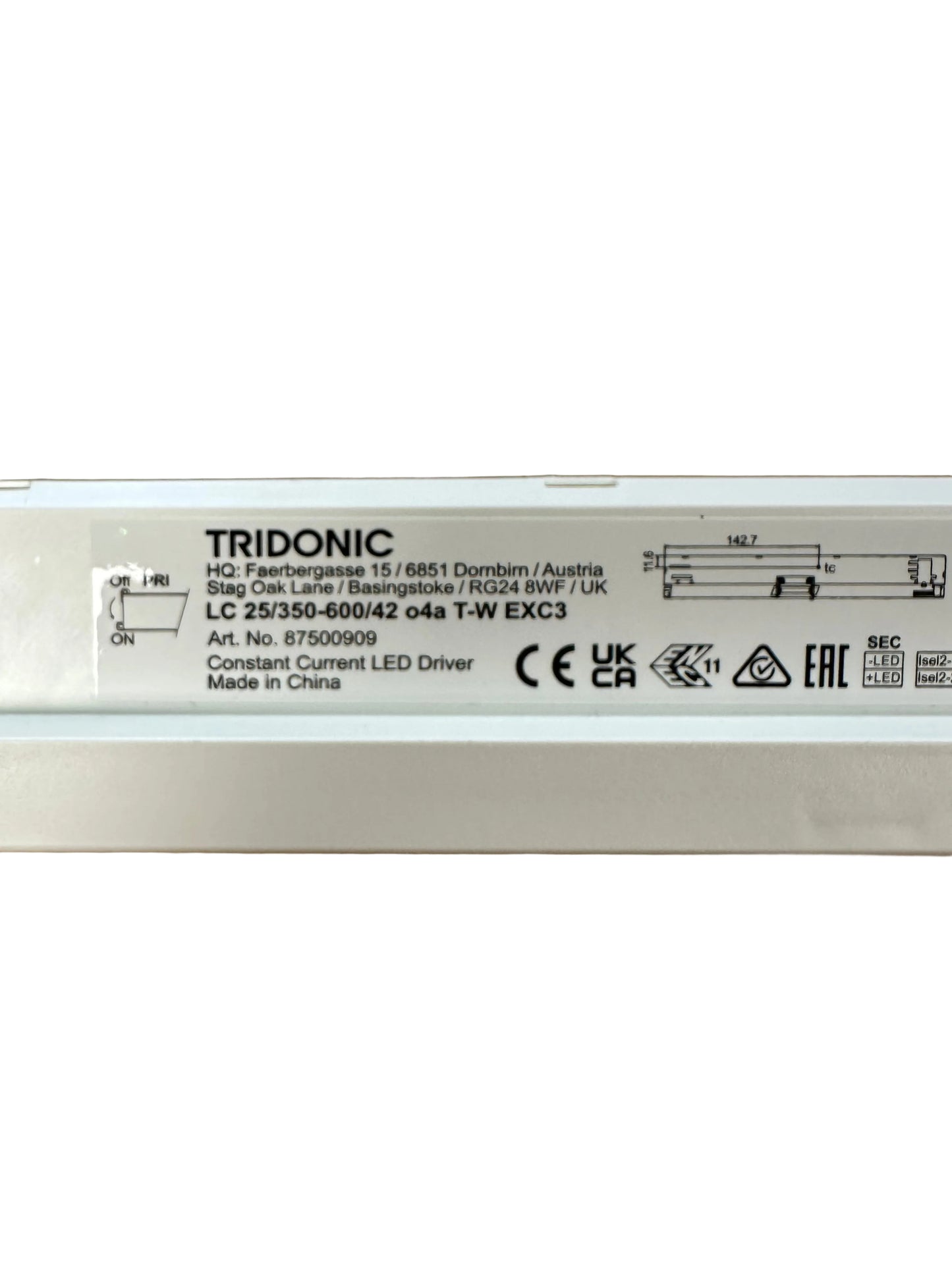 Tridonic 87500909 LC 25/350-600/42 o4a T-W EXC3 - LED Retro