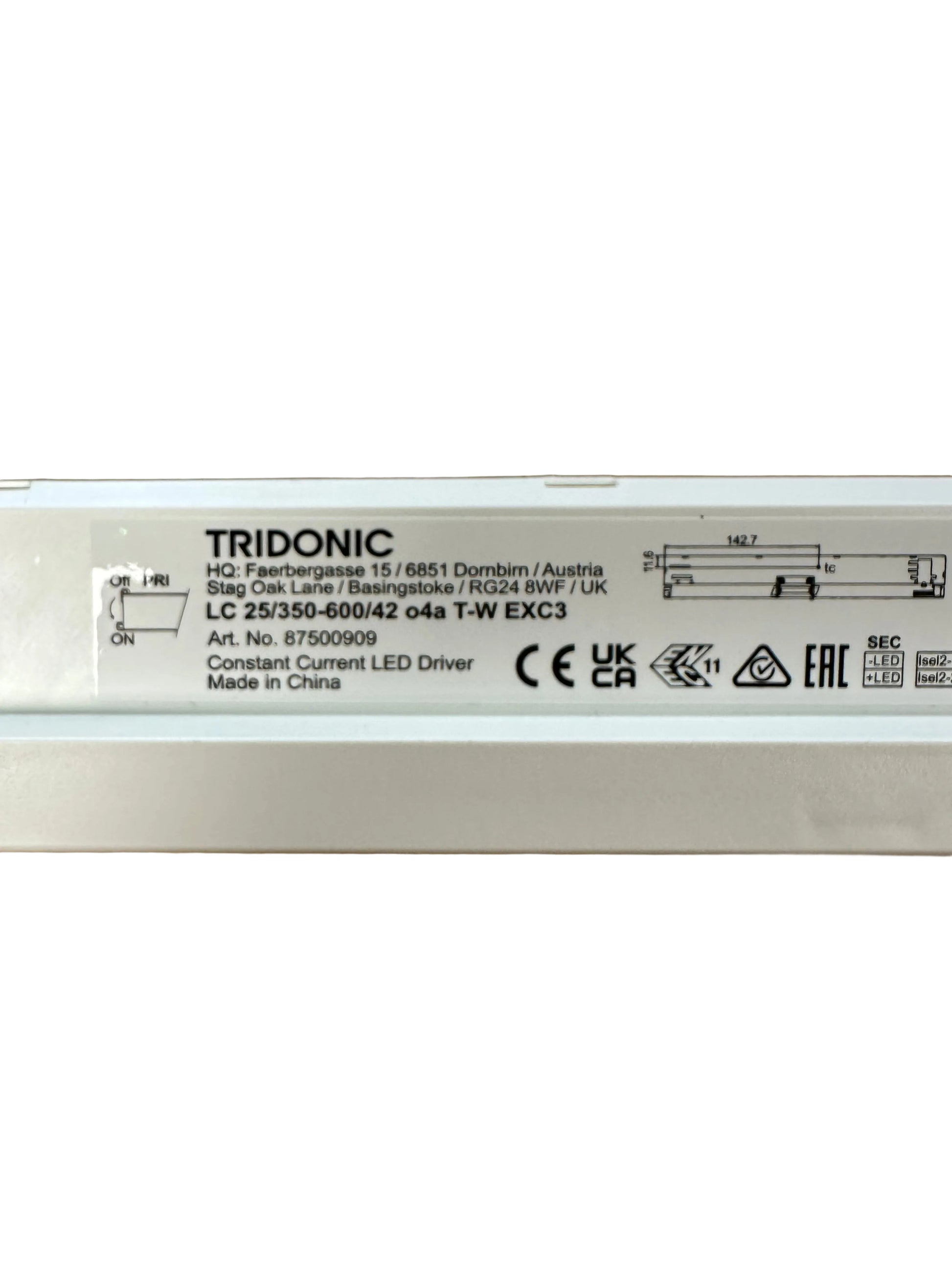 Tridonic 87500909 LC 25/350-600/42 o4a T-W EXC3 - LED Retro