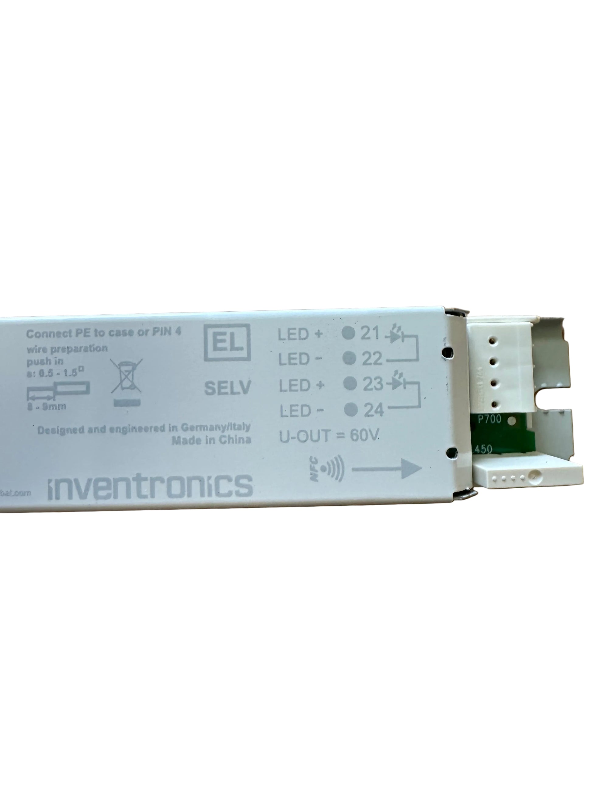 Osram Inventronics OTi DALI 25/220-240/700 NFC L - DALI NFC (SELV) Linear constant current LED driver - LED Retro