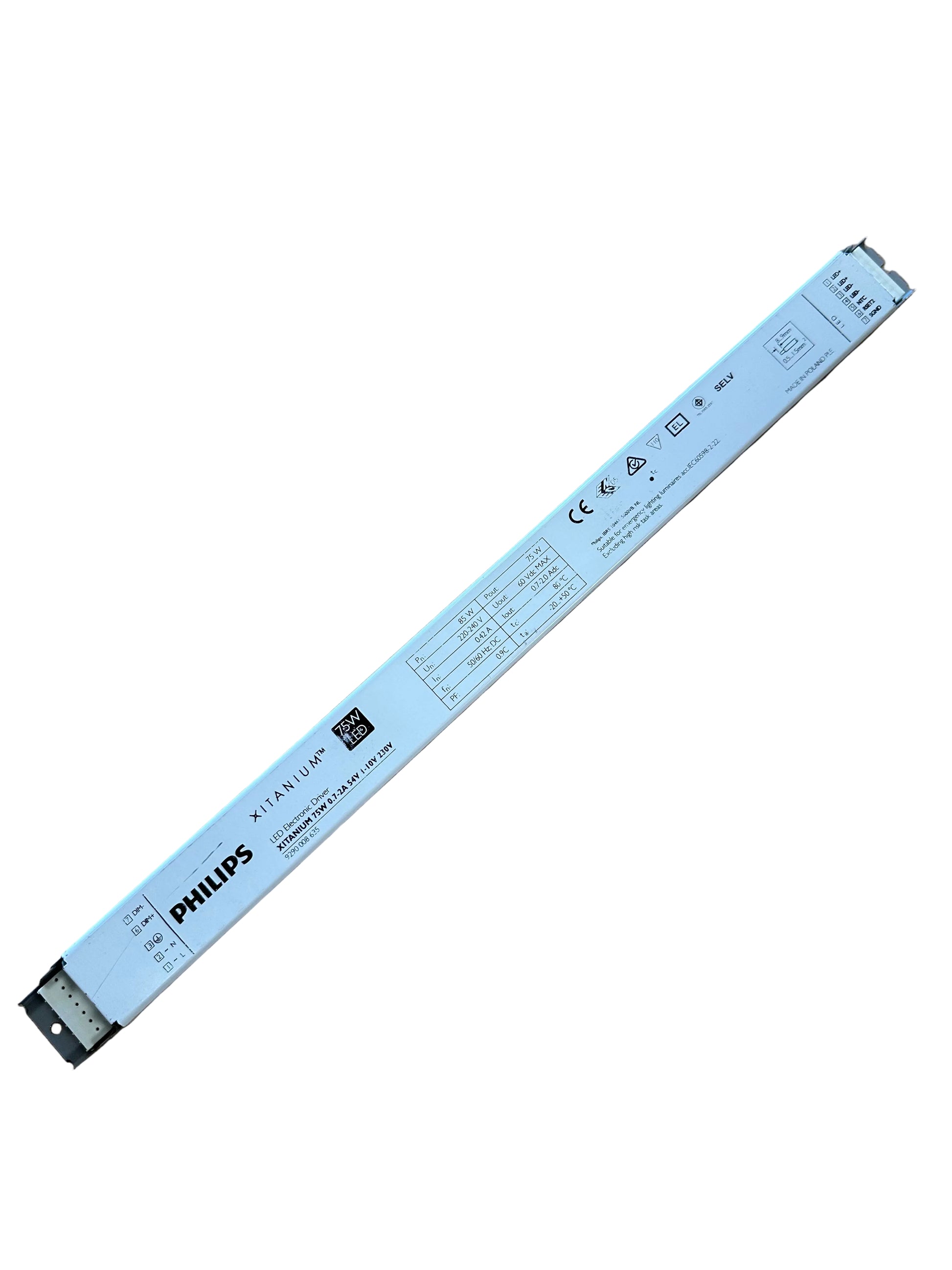 Philips 9290008635 Xitanium 75W 0.7-2A 54V 1-10V 230V - LED Retro
