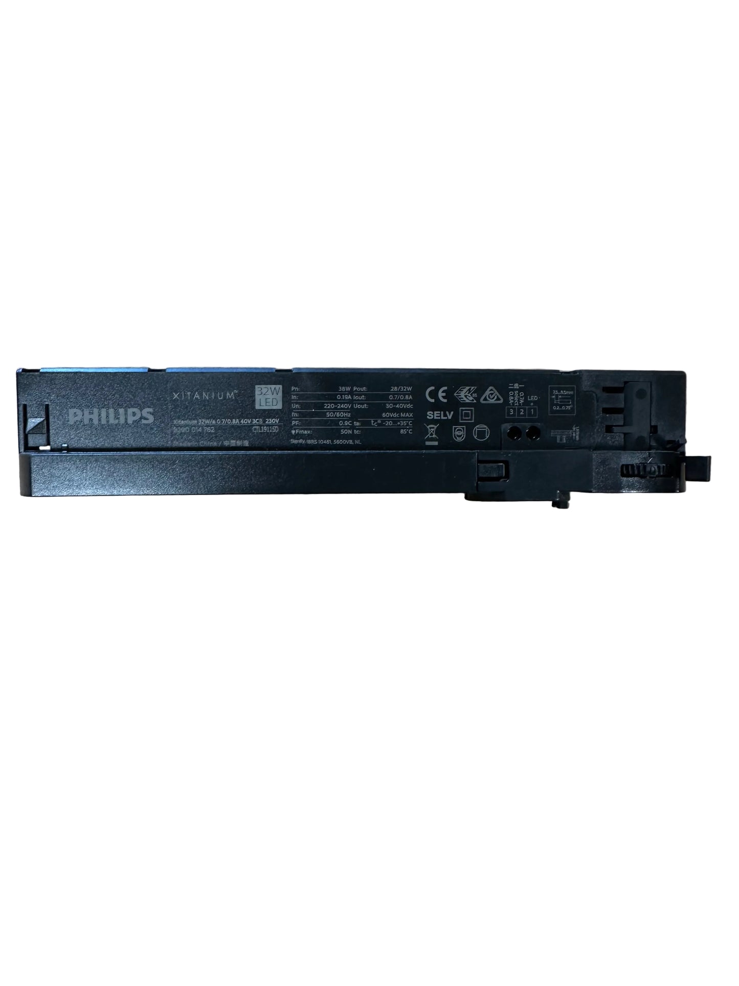 Philips 9290014762 Xitanium 32W/a 0.7/0.8A 40V 3CB 230V - Track Adapter Driver - LED Retro